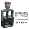 Printtoo With Invoiced By Text Heavy Duty Dater Stamp Self Inking Document Date Rubber