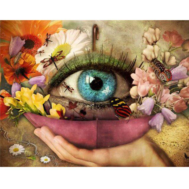 Алмазная живопись, 5D