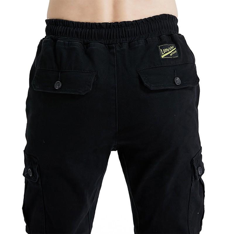 Mens Motorcycle Riding Pants With Knee Protection Tactical Cargo Design Cotton Outdoor Motorbike Protective Trousers