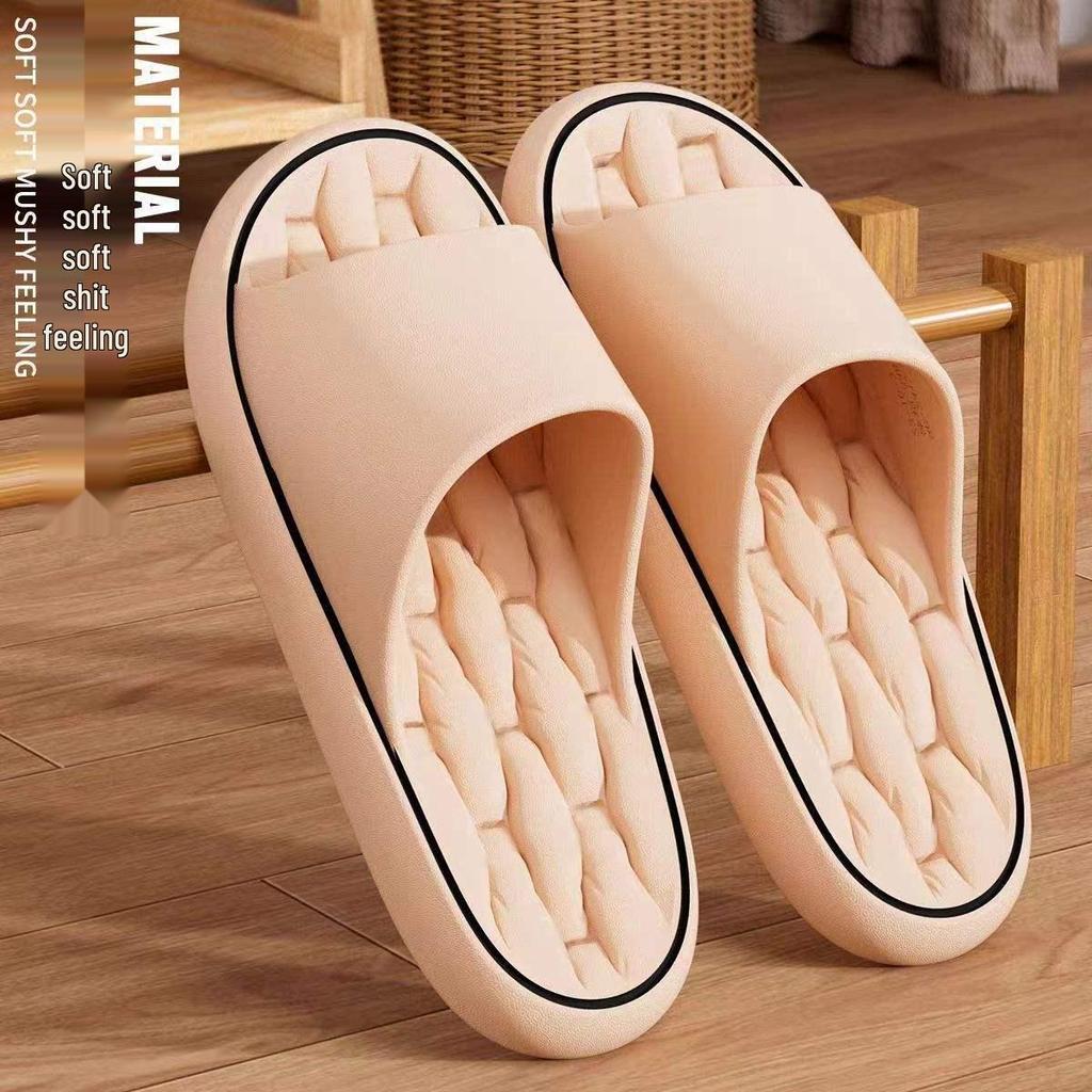 Мужские нескользящие домашние тапочки 2024 - Крутые комнатные тапочки для ванной, надеваемые одним движением, с дезодорирующим эффектом