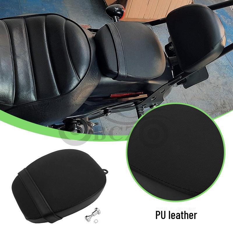 Harley X48 XL1200 72 Rear Leather Seat Cushion for Motorcycle, 10-15 Model