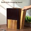 3Pcs/Set Book-Shaped Cutting Board Set Food-Specific Labels Kitchen Decorative Prep Boards Meat Fish Bread Cheese Chopping Board