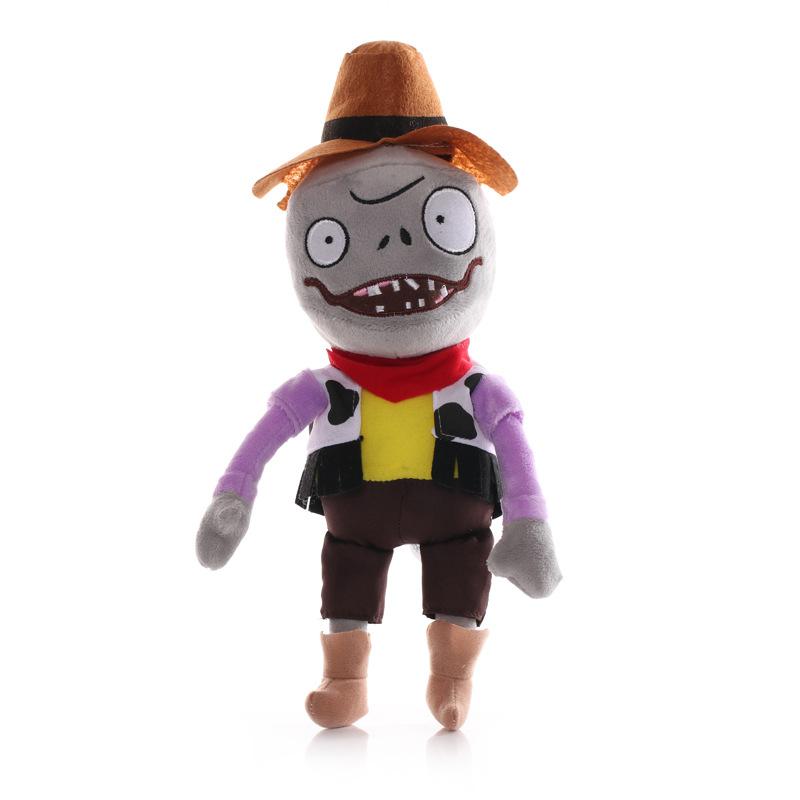 1 шт. 30 см Растения против Зомби Мягкие игрушки PVZ Zombies Gargantuar Hats Пиратские Зомби Мягкие плюшевые игрушки для детей Подарок детям