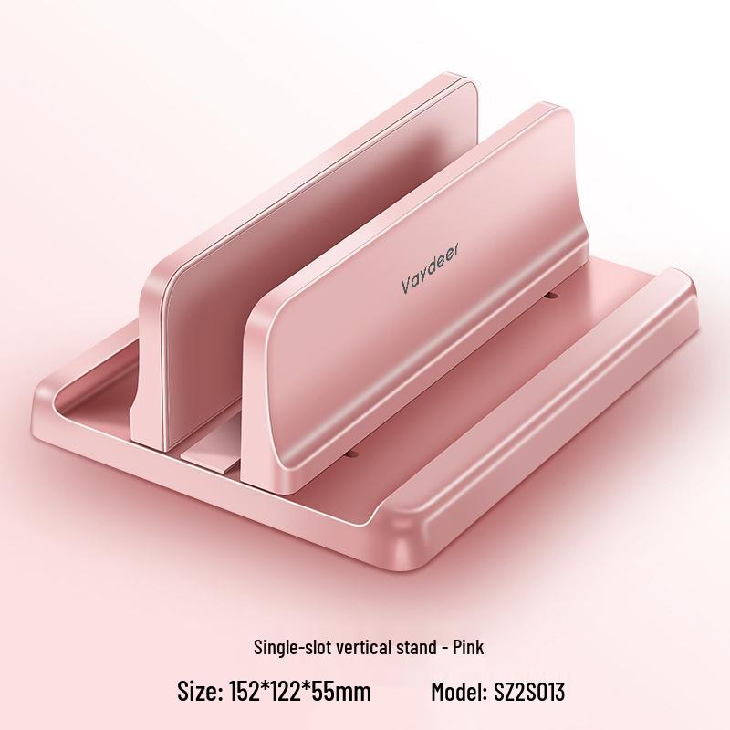 Vertical Laptop Stand with Monitor Support and Heat Dissipation