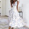 Women's Long Dress Maxi Dress Casual Dress Swing Dress A Line Dress Floral Fashion Streetwear Outdoor Daily Date Print Sleeveless V Neck Dress