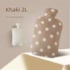 Large Pvc Hot Water Bottle for Women, Thickened Water-Filled Heating Bag, Explosion-Proof, for Warming Hands, Applying to Stomach and Waist