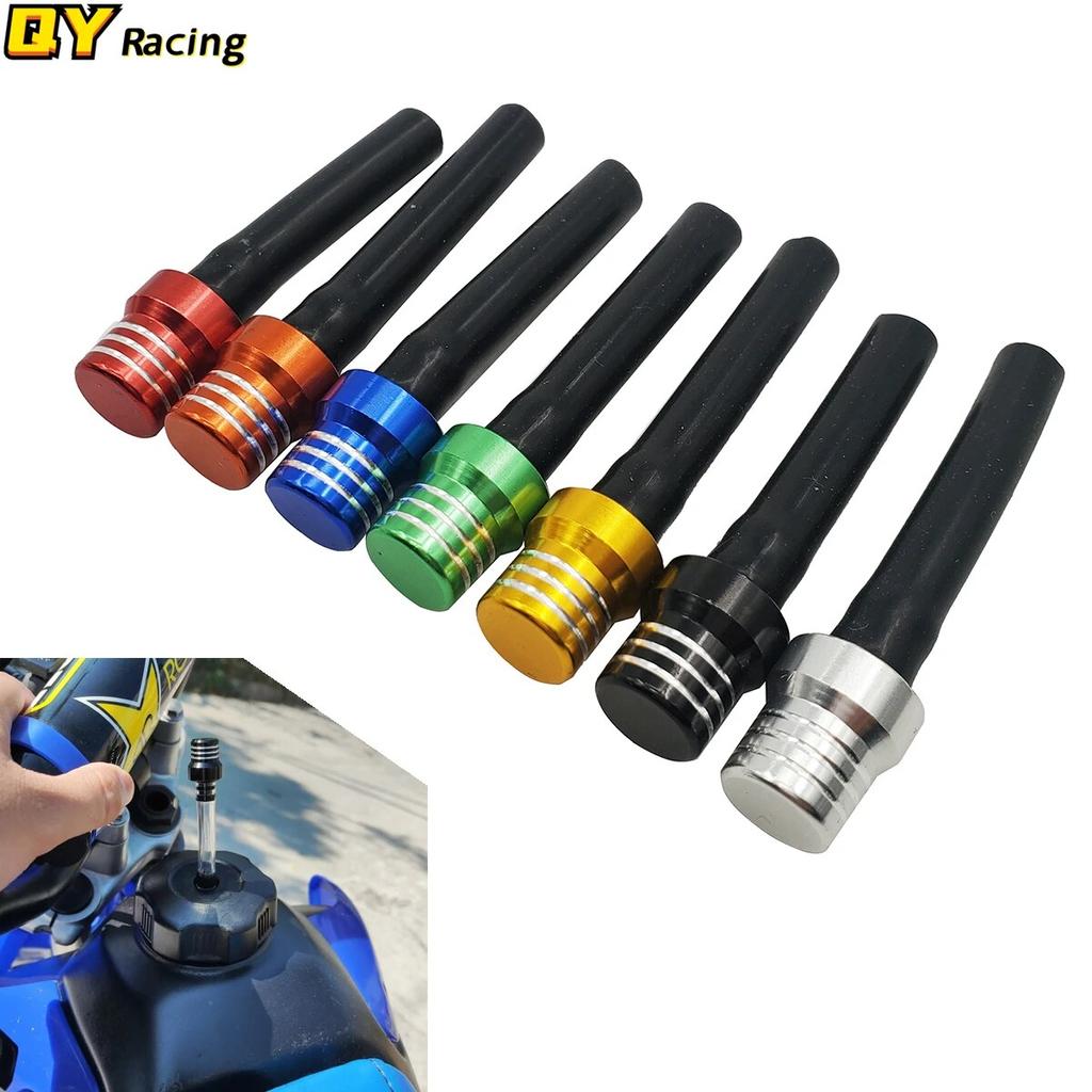 1 шт. крышка газового топлива для мотоцикла, 2-ходовые клапаны, вентиляционные дыхательные шланги, трубки для мотокросса, квадроцикла, квадроцикла, грязевой ямы, топливный бак, дыхательная труба