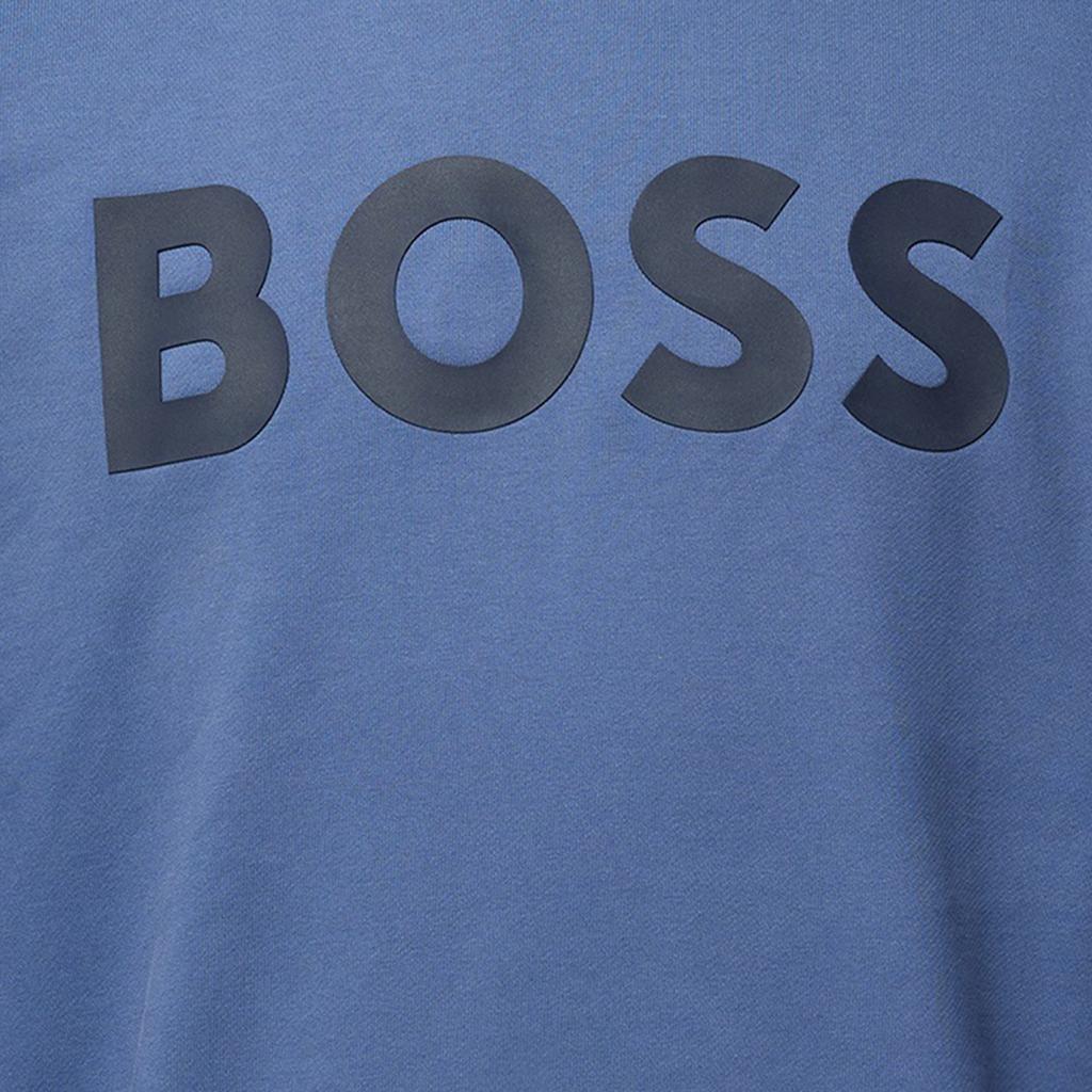 Свитшот с принтом логотипа Boss HUGO BOSS, с круглым вырезом 50496642-479