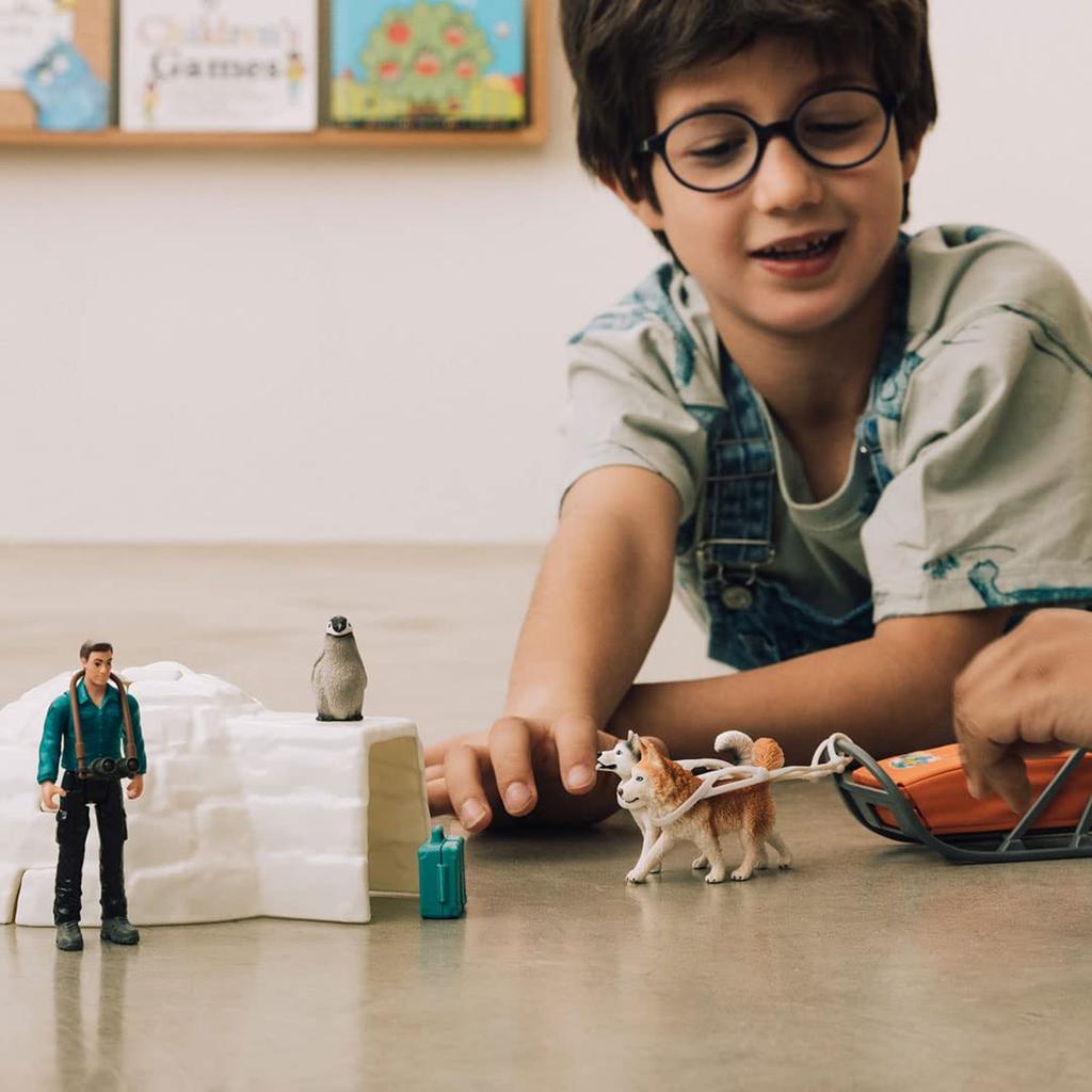 Schleich Wildlife Антарктическая экспедиция 42558