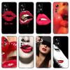 Чехол для телефона Beauty Red Lips для Xiaomi Mi 10T 11i 11T Note 10 11 Lite NE F1 POCO F3 M3 X3 GT NFC M4 X4 Pro 5G, мягкий черный чехол
