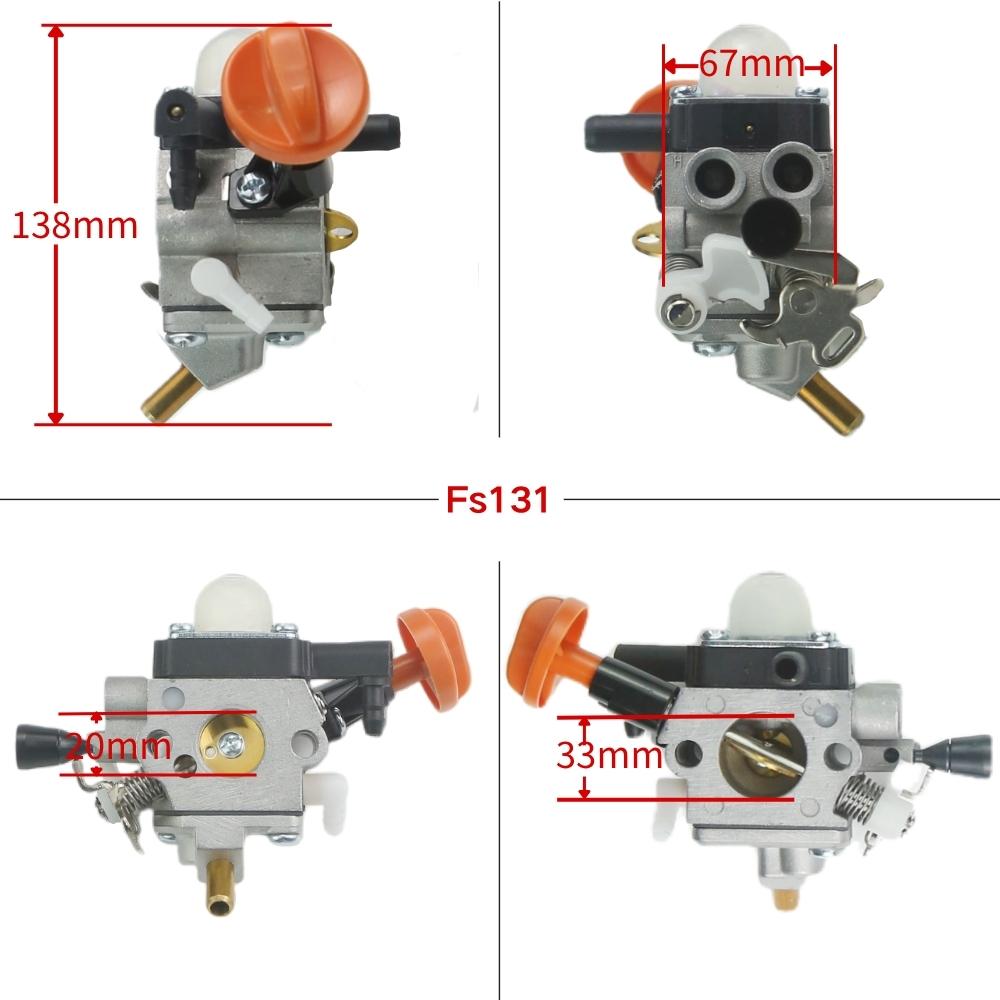 For Stihl FS89 FS91 FS111 FS131 HT102 HT103 4180 120 0615 Garden Carburetor Carb Power Tool Parts