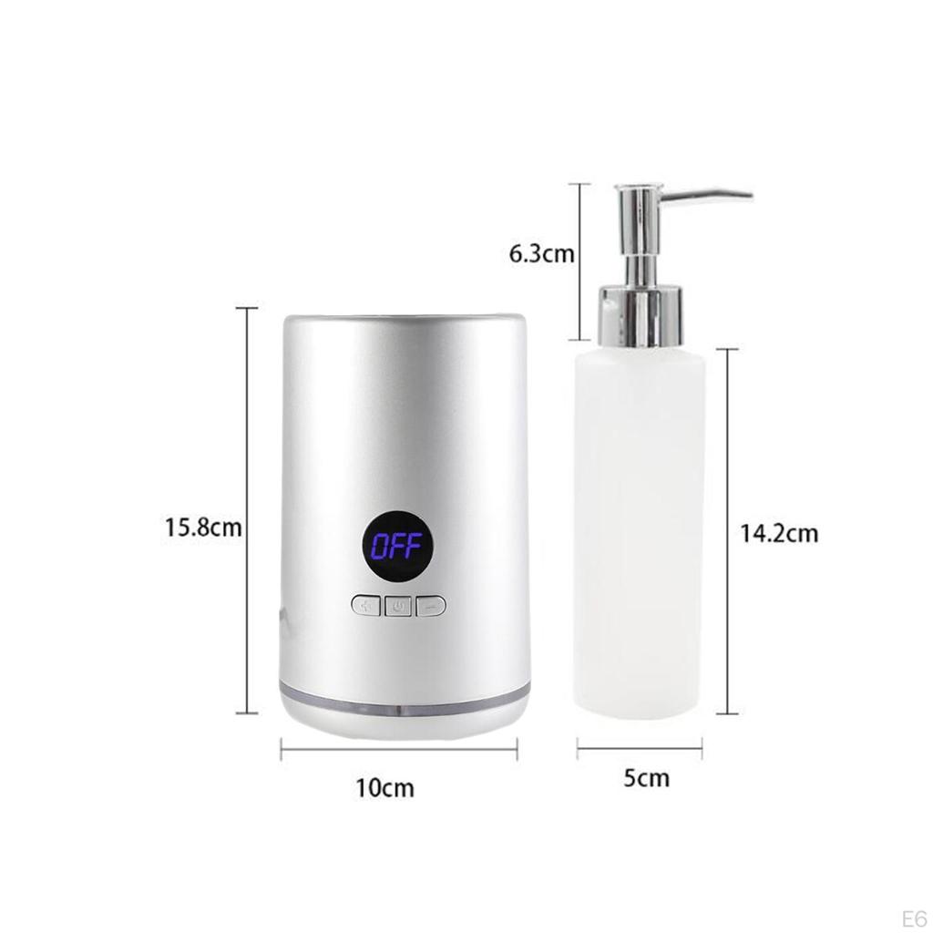 Нагреватель массажного масла на одну бутылку с аксессуарами для бутылок, теплый белый цвет