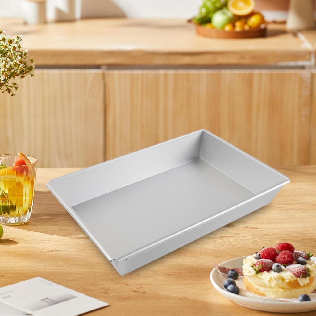 Detroit Styled Pizza Pan Bread Baking Sheet Nonstick Aluminum Alloy Kitchenware Bakeware Deep Dish