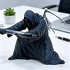 Подставка-держатель для ручек Жнец Готический Черный Плащ Скелет Держатель для карандашей 3D-печать Крутая Подставка для ручек для Студентов Взрослых Настольный аксессуар для Офиса