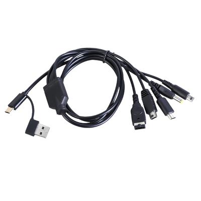 Универсальный USB-кабель-адаптер Type C 5-в-2, шнур питания, сменный кабель для зарядки игровых устройств
