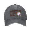Unisex Cotton Vintage Spitfire UK 1 RAF British WWII Baseball Cap Adult Supermarine Fighter Adjustable Dad Hat Sun Protection