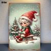 "Candy Shop" Vintage Metal Tin Sign Wall Decor