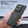 Для магнитного беспроводного зарядного чехла для Motorola Edge 60 Pro 5G Ударопрочная матовая задняя крышка