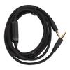 Replacement Sound Cable Nylon Braiding Headphone Cable with Volume Control Mute Switch for AW720H