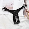 Hot Young Girls Thong Embroidery Lace Hollow Massage Panties Underwear T-back Panties Lingerie
