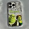 Мультяшный Забавный Чехол для Телефона Шрек для Samsung Galaxy S25 S24 S23 S22 S21 S20 Note20 FE Ultra Edge Plus 4G 5G Прозрачный