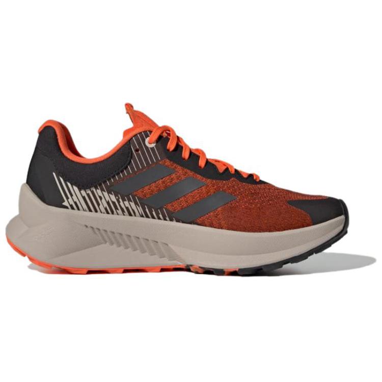 adidas Terrex Soulstride Flow Gore Tex Черный Серый Полу-Импакт Оранжевый Женские IF5041