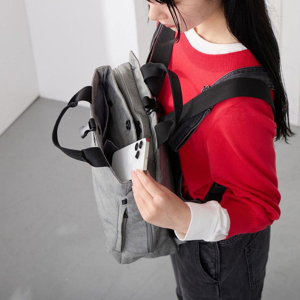 Tote Backpack Water 3630 [Rootote] Women's Bag, Style, Water-Repellent, Lightweight, SN.Theoru.Light Repellent-G (06 Violet)