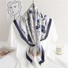 90cm Travel Sunscreen Versatile Large Square Scarf Shawl Headscarf Neck Protection Scarf Decoration For All Seasons