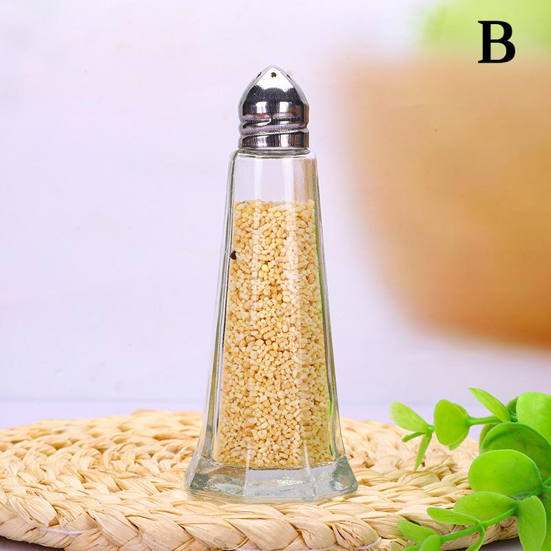 Мини стеклянная бутылка для специй, маленькая мини-пикник, барбекю, инструменты для приготовления пищи на открытом воздухе, бутылка для специй, бутылка для приправ, кухонные принадлежности, солонка