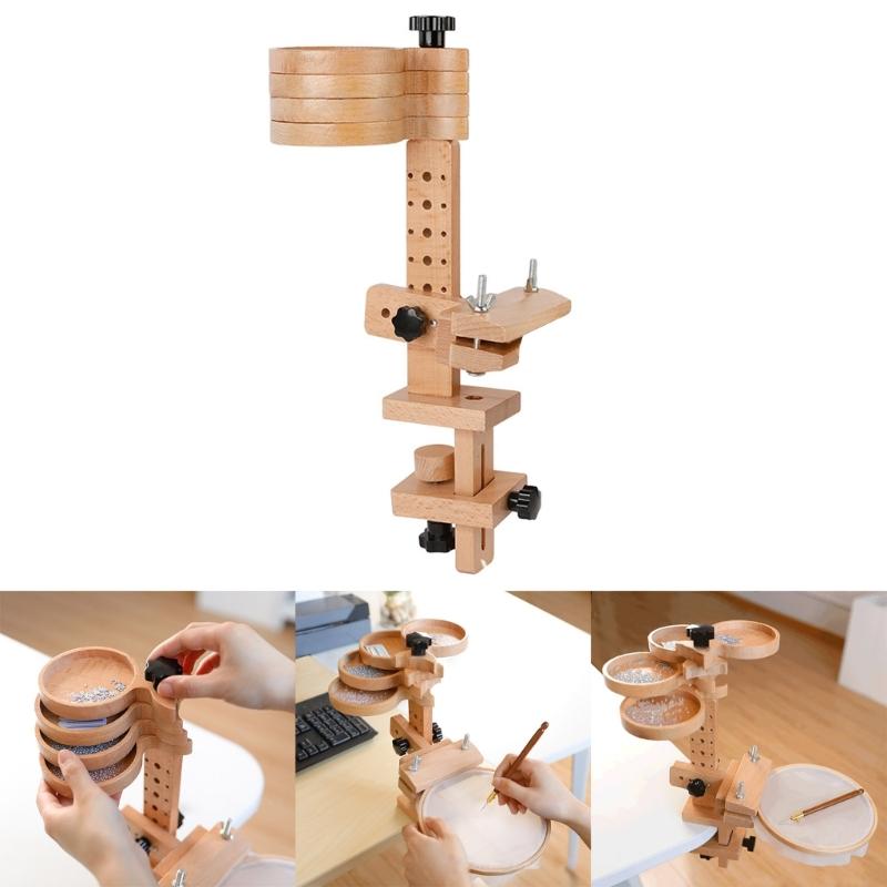 Регулируемые пяльцы для вышивания, подставка для вышивания крестиком, держатель для пялец для вышивания, подставка-рама для вышивания для любителей рукоделия