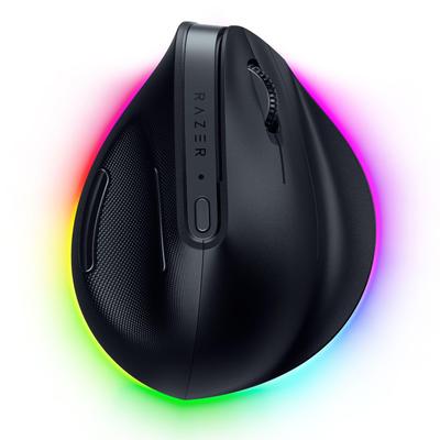 Razer Pro Click V2 Vertical Edition Эргономичная Беспроводная Мастер Промптов ИИ для Более Быстрой Зарядки Эргономичное Вращение для Снижения Нагрузки на Запястье Pro 30K Оптическая