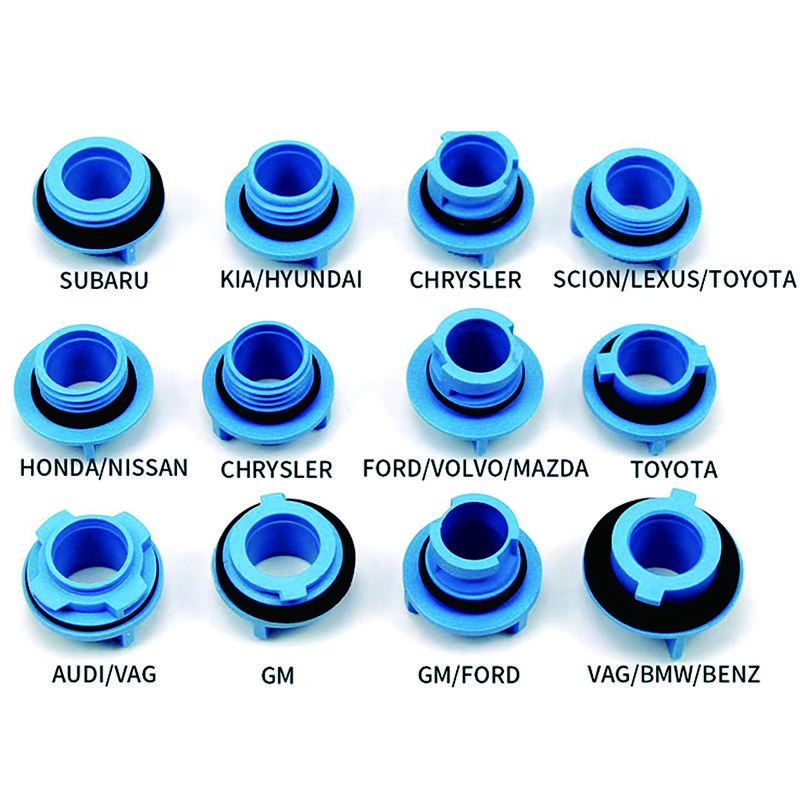 15pcs/set Car Engine Oil Filling Funnel Adaptor Opening Filling Filler Set Tool Swivel Offset Car Accessories Refueling Tools