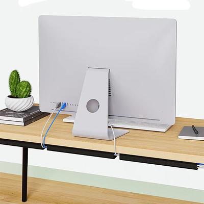 Настольный Подстольный Кабельный Лоток Защита от Экструзии Напольный Кабель-Канал Самоклеящийся Прочный Удлинительный Кабельный Канал Защита Кабелей