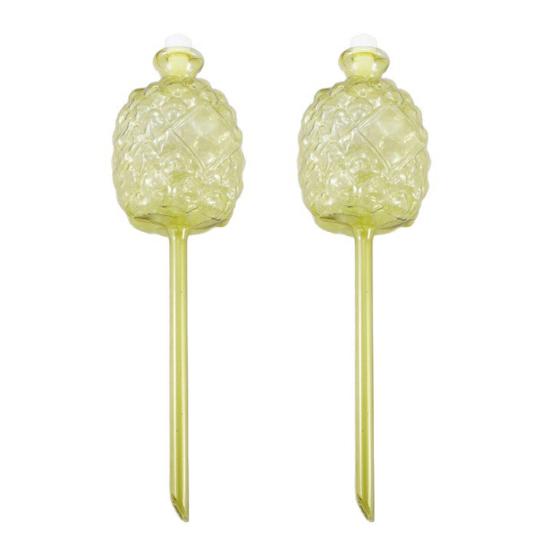 Самополивающиеся колбы Дизайн ананаса Шары для полива растений Вставка для кашпо Автоматическое устройство для полива для комнатных и уличных горшечных растений