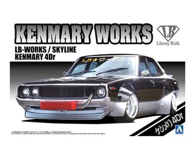 Aoshima Bunka Kyozai Liberty Walk LB Works Kenmeri 4-дверный Пластиковая модель (АОСИМА) 1/24 № 3