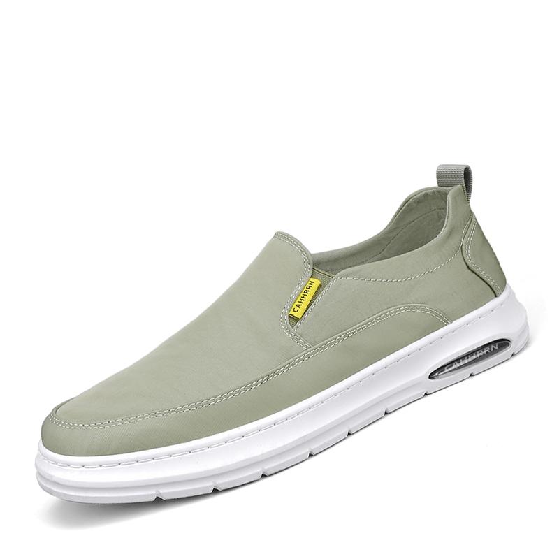 Летние дышащие парусиновые туфли мужские мокасины легкие кроссовки удобные повседневные мужские туфли легкие туфли на плоской подошве мужские прогулочные