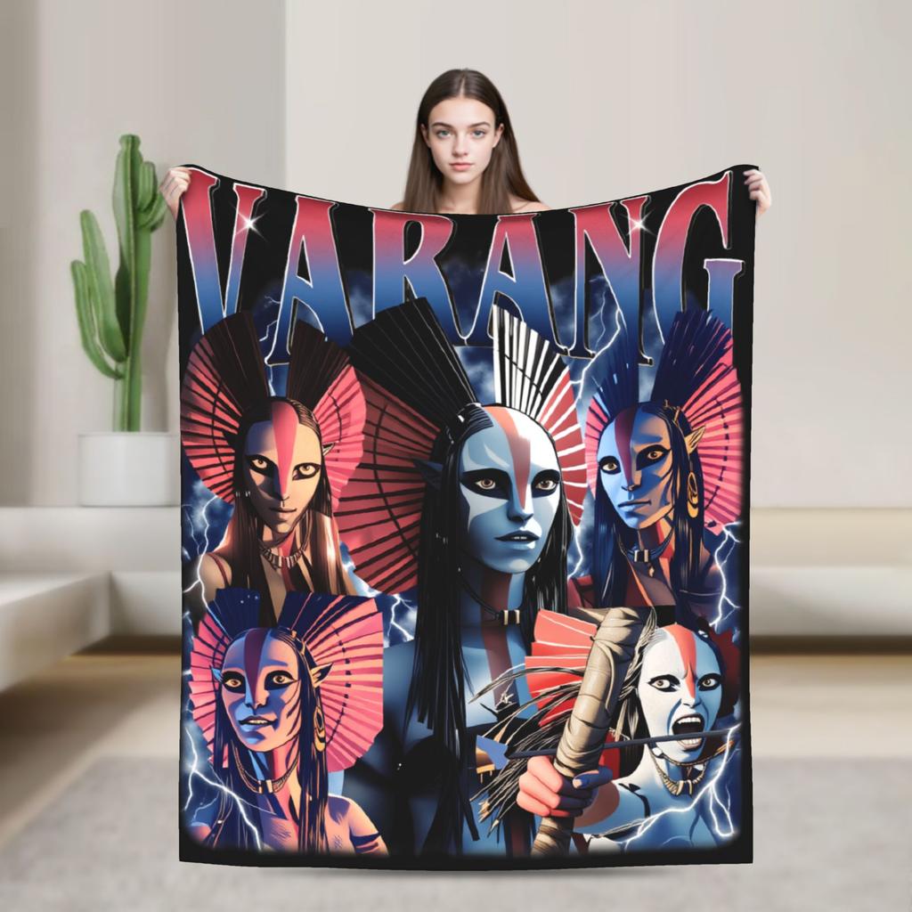 Avatar Fire and Ash Blanket Quality Warm Soft Throw Blanket Winter Boy Girl Outdoor Fashion Bedspread