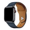 Кожаный ремешок для Apple Watch Band Ultra 49 44 40 45 41 42 38 мм  Деловой браслет Iwatch Series 3 5 6 Se 7 8