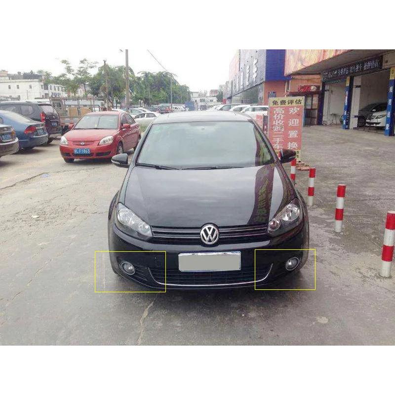 Angrong 2x накладка-решетка вокруг противотуманной фары бампера L & R для VW Golf 6 MK6 2008-13