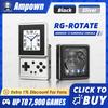 ANBERNIC RG Rotate Handheld Game Console 3.5" IPS Rotating Screen Android Aluminum Alloy 2000 MAh Retro Portable Games Player AI