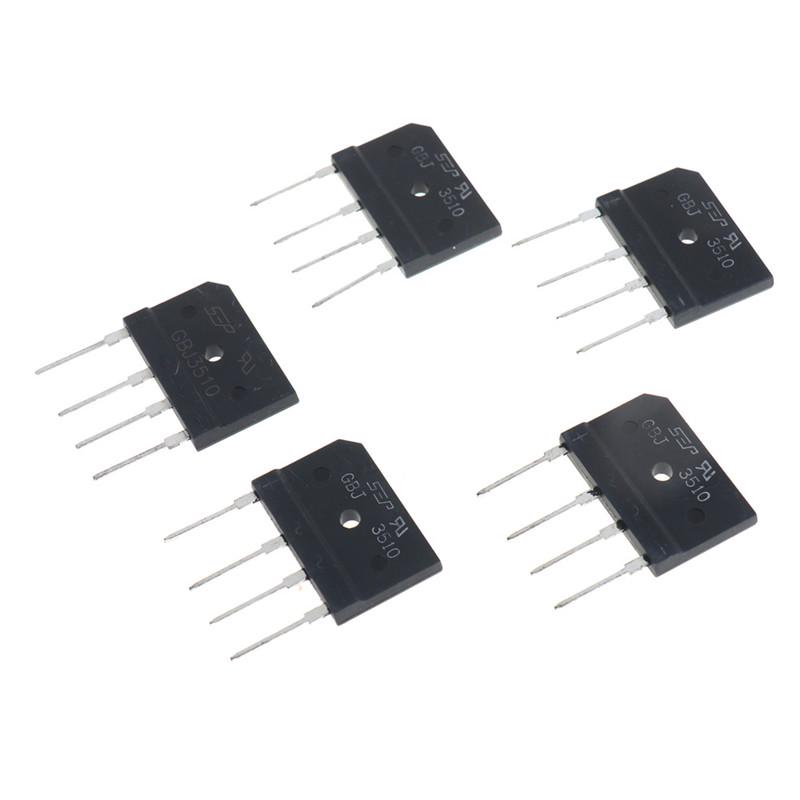 5шт 35А 1000В диодный мостовой выпрямитель Gbj3510