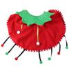 Soft Dog Christmas Cape Adjustable Pet Santa Costume Pet Clothes Pet Costume Scarf  Cat