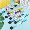 36 Pieces Child Safety ID Wristband Anti Lost ID Children Wristband Reble Identification Bracelets Adjustable Waterproof ID Band for Boys and Girls