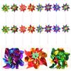 BESTOYARD 100 Windmill Pinwheels for Festivals, DIY Gardening, Yard Decorations, Party Decorations, Easy Assembly, Gardening, Prizes, Crafts (Random