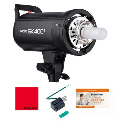 Студийная вспышка Godox SK400II Японская Японская Инструкция Беспроводная X Включает [Официальный дистрибьютор, В комплекте, Система 2.4G, GN65,