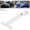 Qiilu Hood Release Handle, Hood Release Pull Handle Billet Aluminium Alloy for R32 MK4 2004 (Silver)