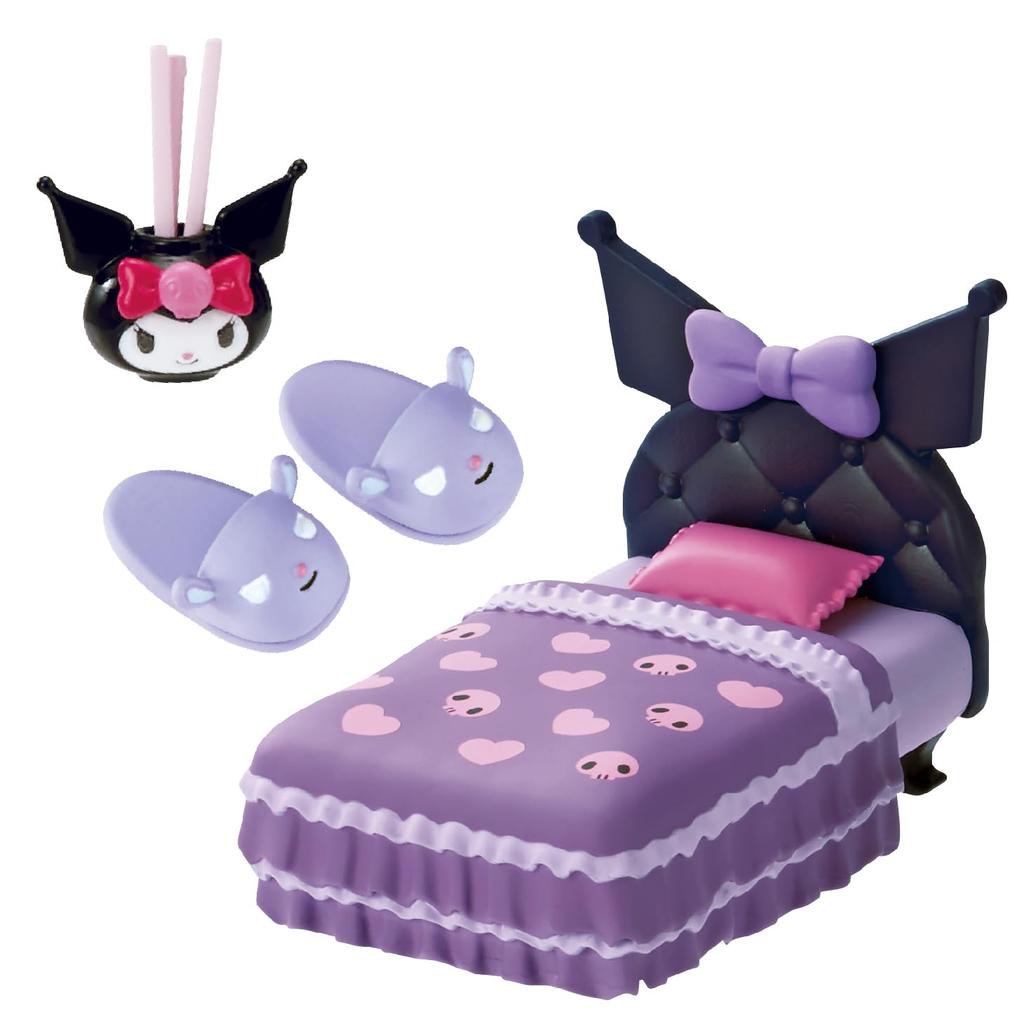 Rement Sanrio Gothic Room 1BOX Приблизительно В115 x Ш70 x Г50 мм Изготовлен из ПВХ АБС Куроми,