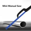 Mini Manual Saw Plastic Handle Wire Saw DIY Small Saw Hacksaw for Sawing Wood