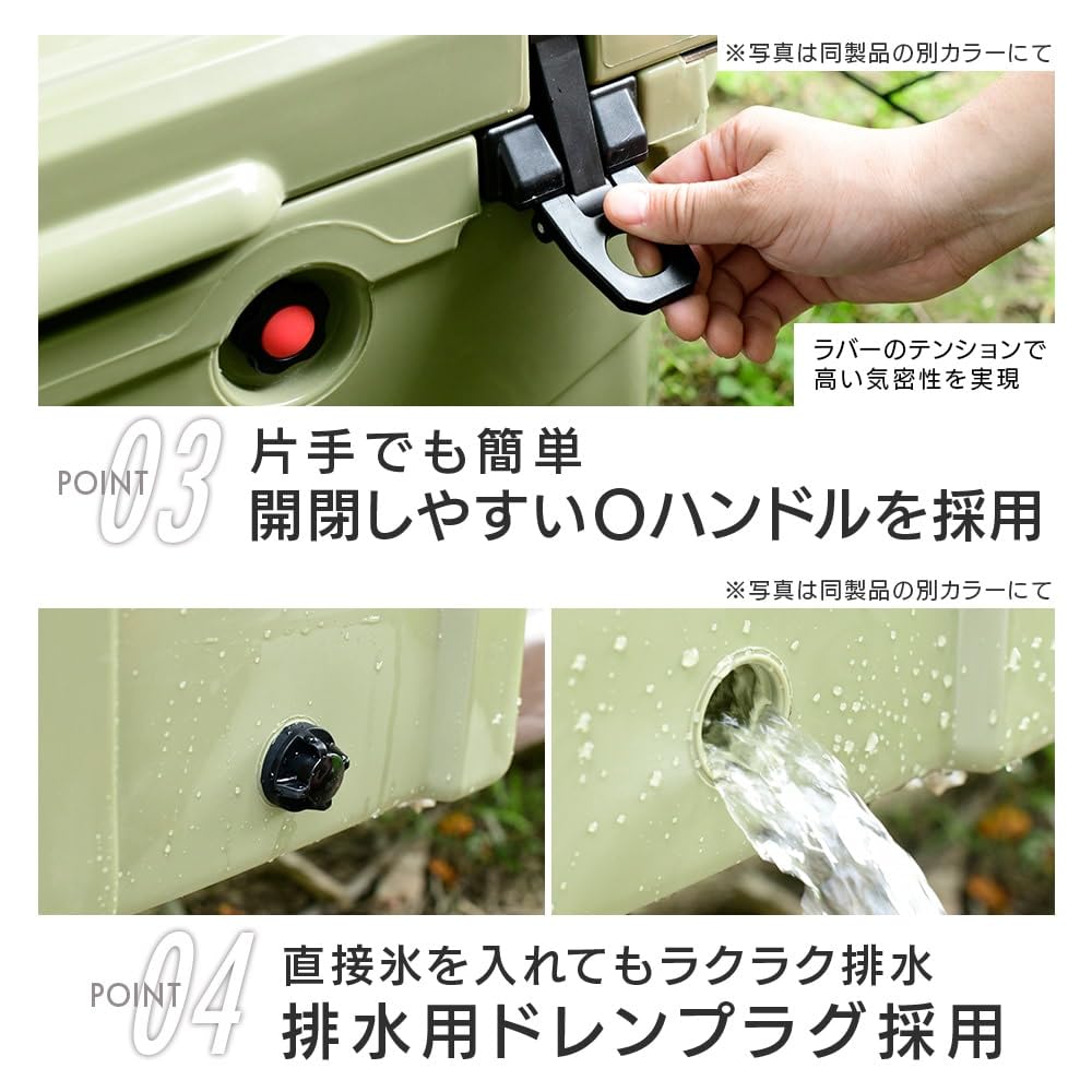 Коллекция Холодильник Ящик Жесткий Большой Кемпинг Открытый Долговременное Сохранение Холода Теплоизоляция Холодоизоляция Открывалка Для Бутылок Стандартное Оборудование Весы