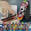 3шт Fingerboard Finger Scooter Mini Skateboard Deck Alloy/Пластик Антистресс Tech Bracket Настольная панель Non Toys Training